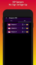 Singapore Fast VPN:Safer VPN ဖန်သားပြင်ဓာတ်ပုံ 3