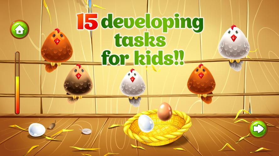 Kids Animal Farm Toddler Games Screenshot 3