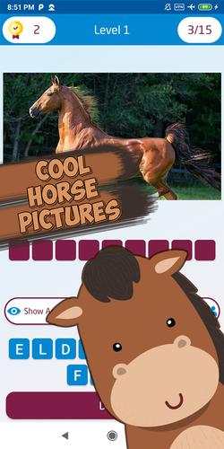 Schermata Guess the horse breed 3
