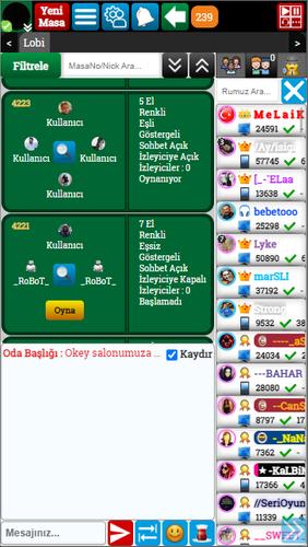 OkeyMobil.Com Okey Oyunu Oyna Tangkapan skrin 0
