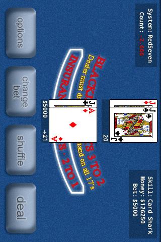 BlackJack Pro Free Schermafbeelding 1