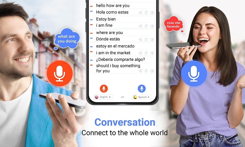 All Language Translate App ဖန်သားပြင်ဓာတ်ပုံ 1