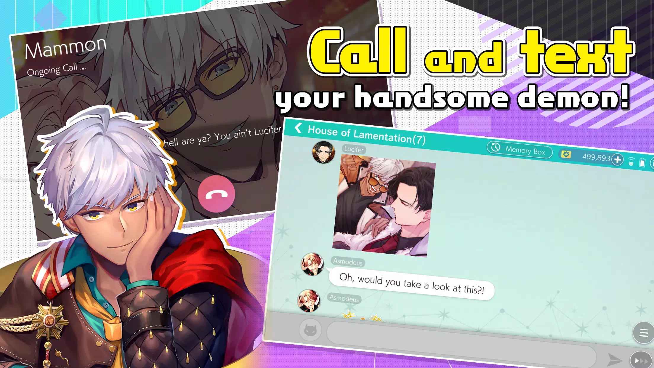 Obey Me! Anime Otome Sim Game Screenshot 0