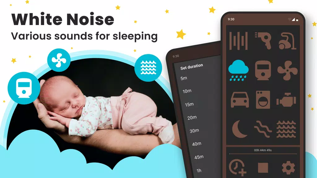 White Noise: Baby Sleep Sounds 螢幕截圖 0