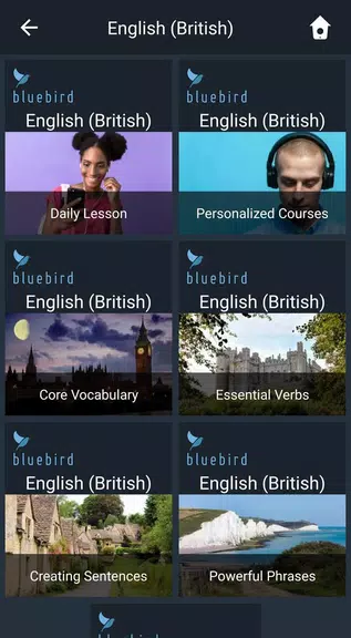 Schermata Learn British English. Speak B 0