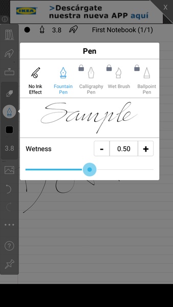 INKredible - Handwriting Note Screenshot 3