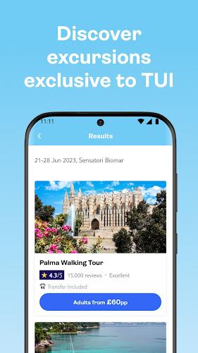 TUI Holidays & Travel App 螢幕截圖 1