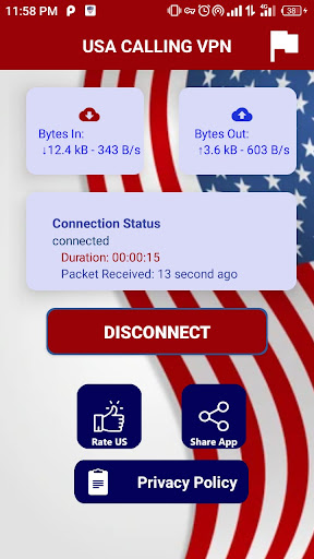 USA VPN - Get USA IP Screenshot 0