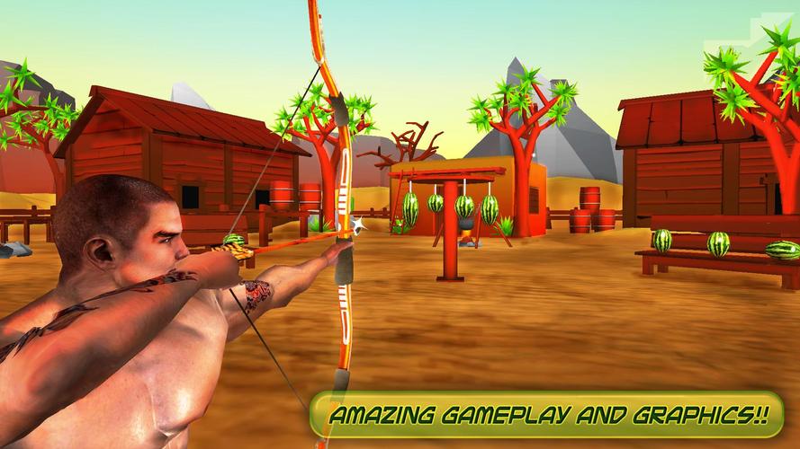 Watermelon Shooting : Archery 螢幕截圖 0