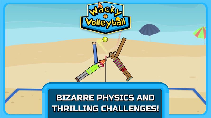 Wacky Volleyball 螢幕截圖 0