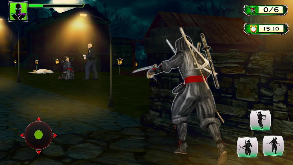 Ninja Hero Assassin Samurai Pirate Fight Shadow 스크린샷 2