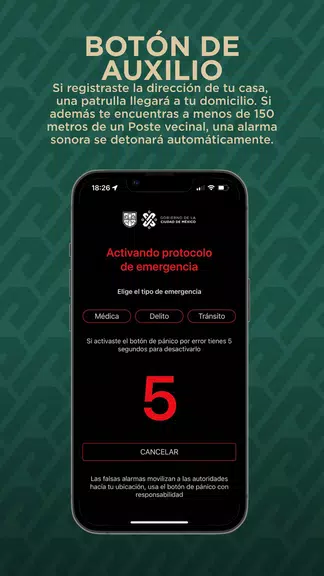 App CDMX Tangkapan skrin 3