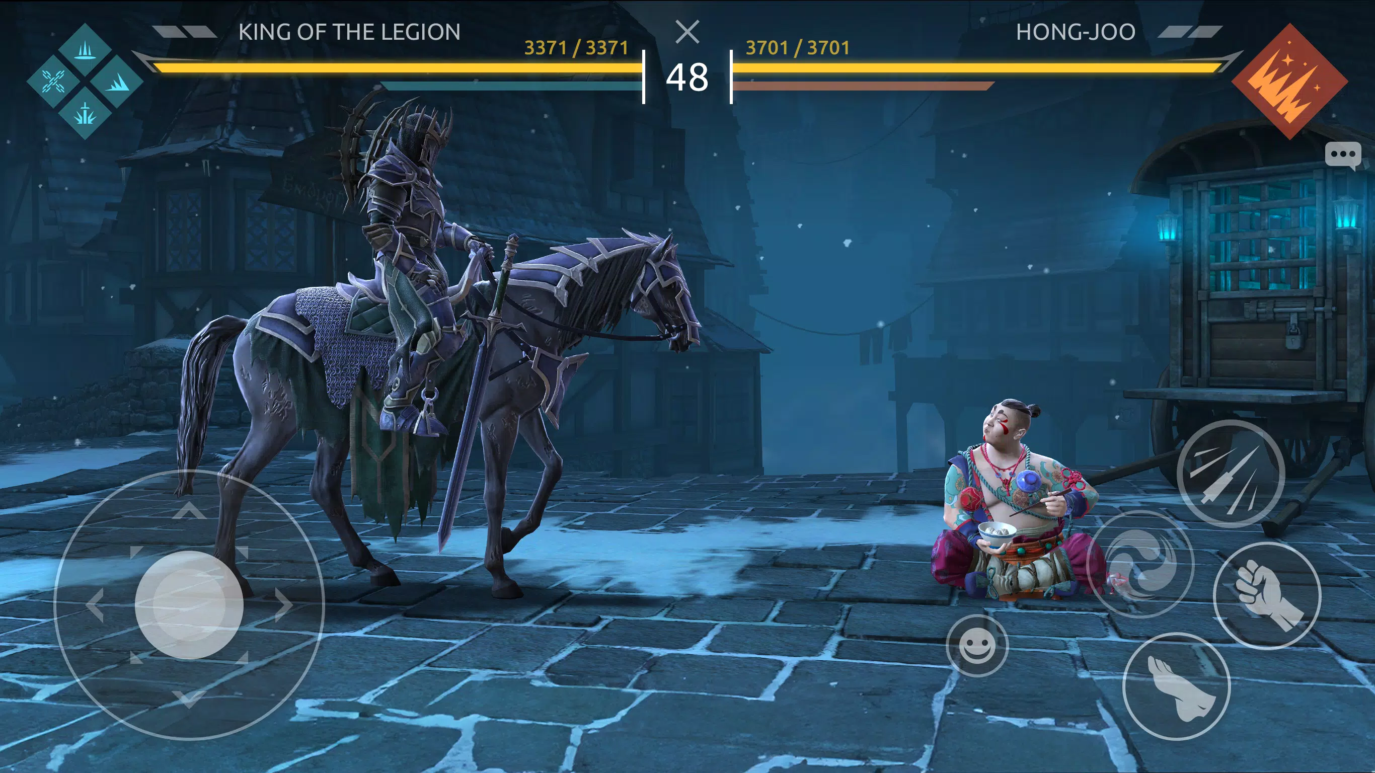 Schermata Shadow Fight 4 1