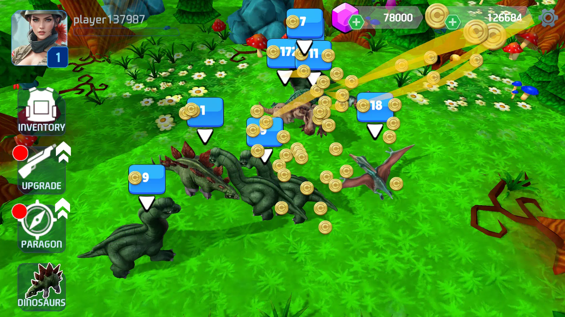 Dinosaur Park: Jurassic Chase Screenshot 0