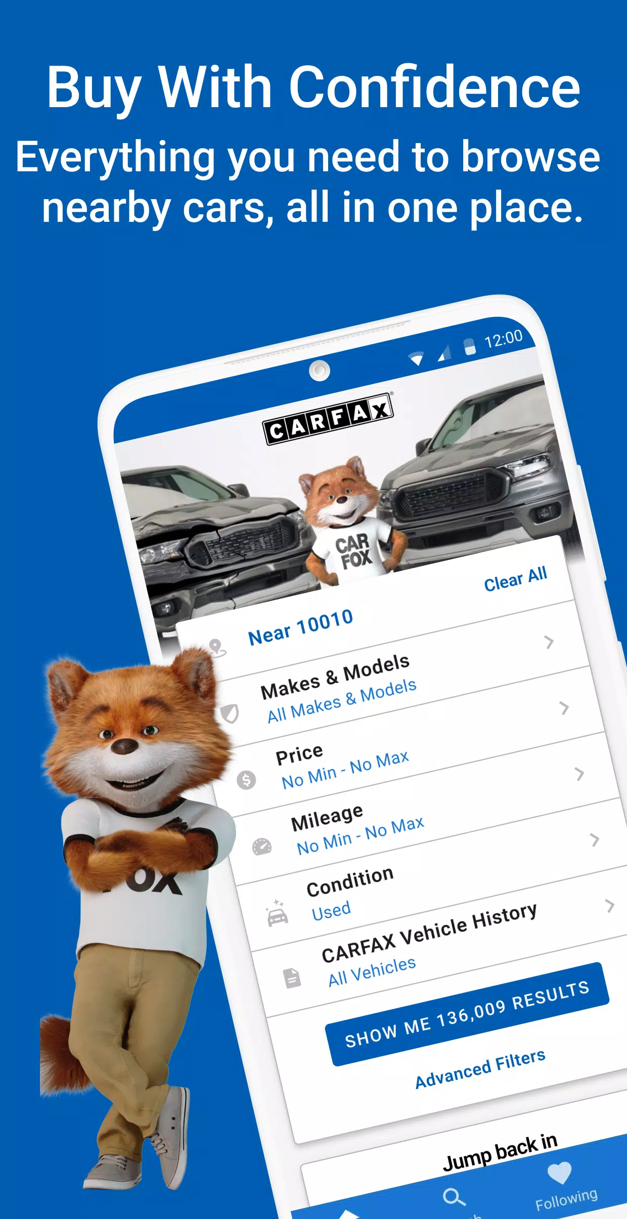 CARFAX Tangkapan skrin 0