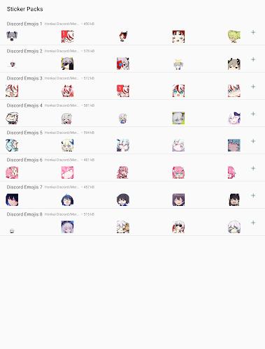 Honkai Whatsapp Stickers Ảnh chụp màn hình 3