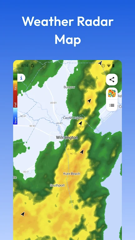 Weather Radar RainViewer 螢幕截圖 0