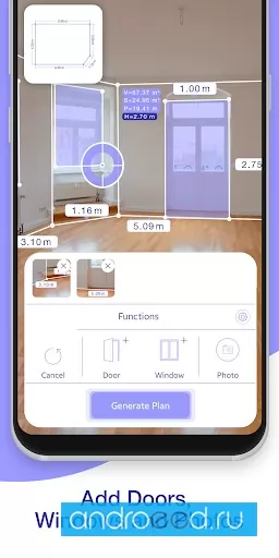 AR Plan 3D Règle: Room Planner Screenshot 1