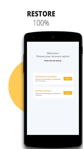 Deleted Text Messages Recovery Ekran Görüntüsü 1
