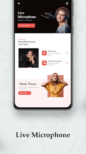 Live MIC- Bluetooth Microphone स्क्रीनशॉट 2