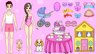 Dolls Makeover DIY Chibi Games Screenshot 0