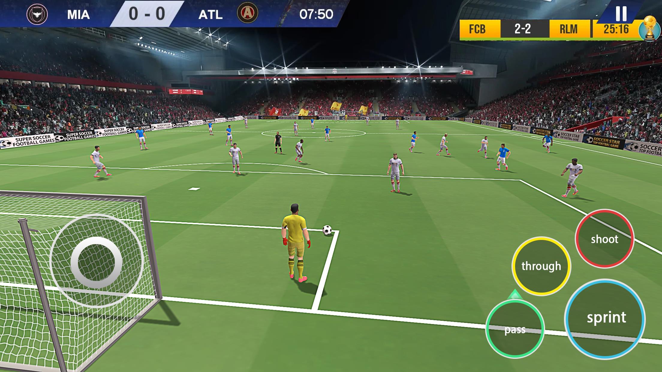 Ultimate Soccer Football Match Screenshot 1