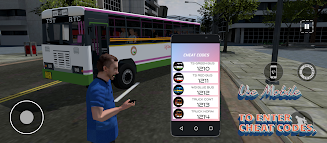 RTC Bus Driver- Indian 3D Game Capture d'écran 1