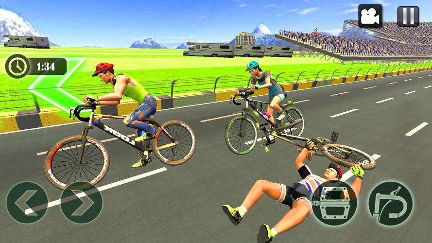 Cycle Race Game Cycle Stunt Ekran Görüntüsü 2