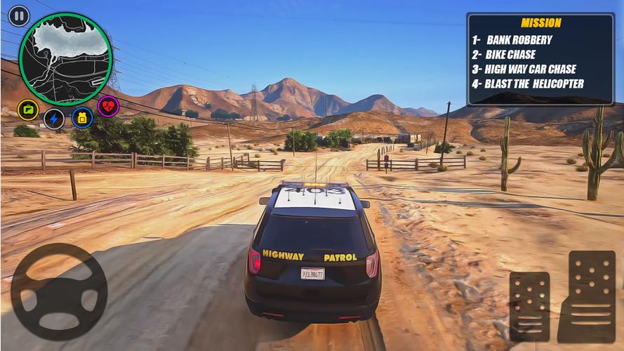 Police Van Driving: Cop Games 螢幕截圖 2