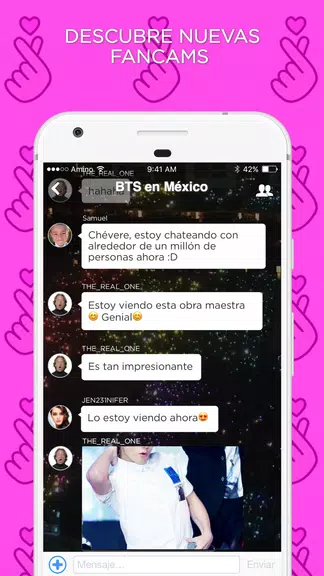 K-Pop Amino en Español Tangkapan skrin 2