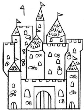 How to Draw Castle - Easy Drawing Zrzut ekranu 1