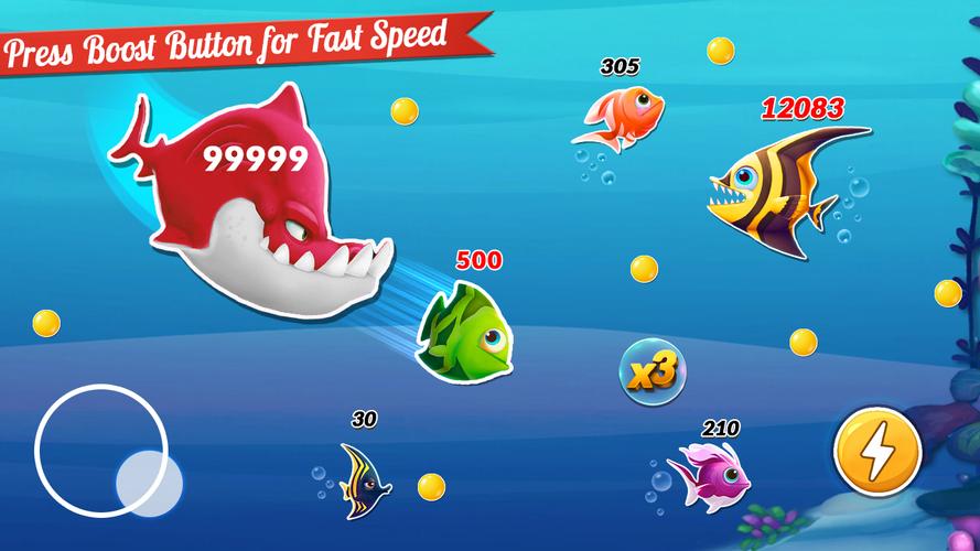 Fish.IO Fish Games Shark Games 螢幕截圖 0