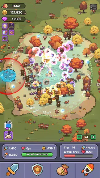Wild Survival - Idle Defense Ekran Görüntüsü 0