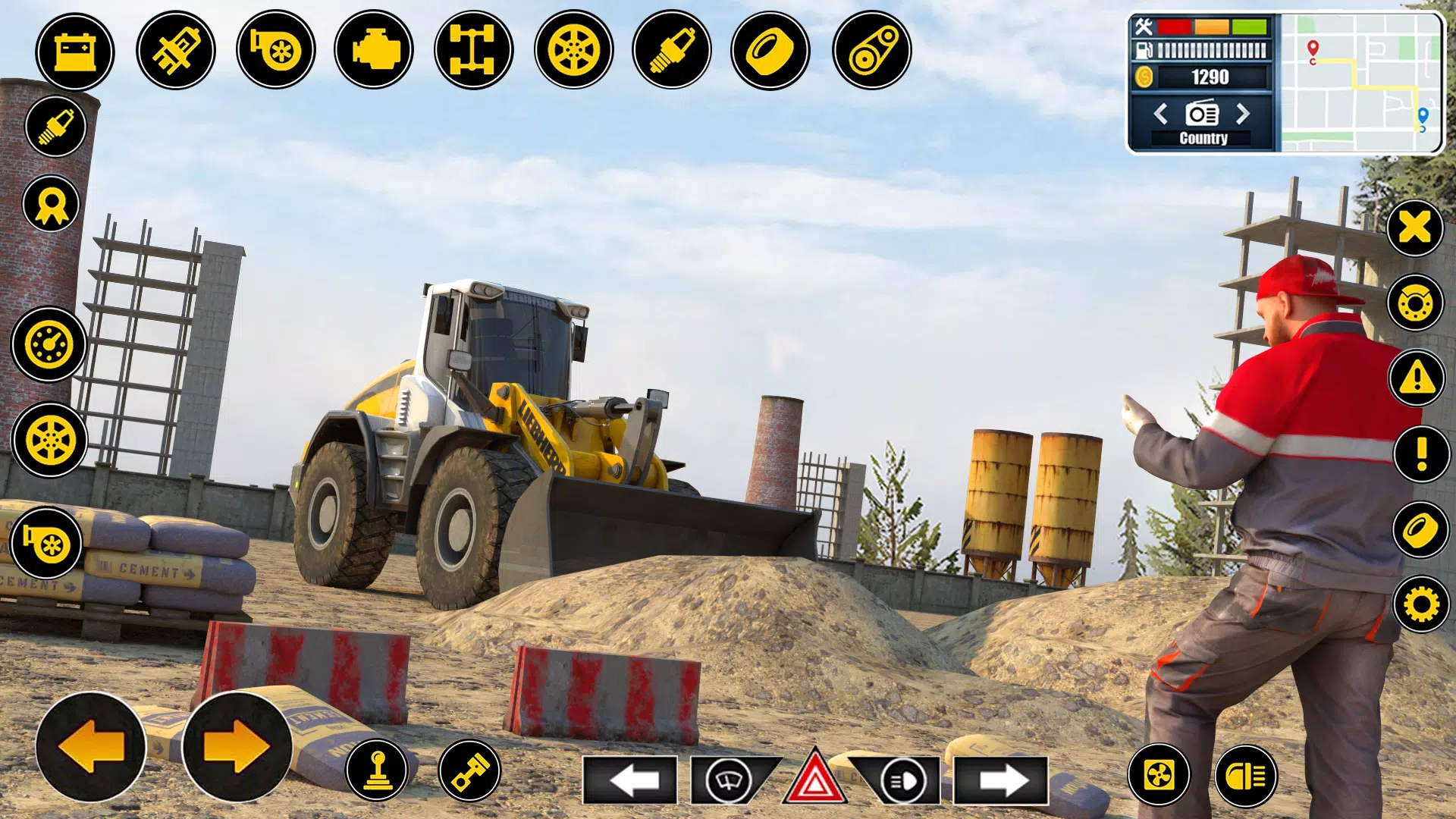 3D City Road Construction Game 螢幕截圖 1