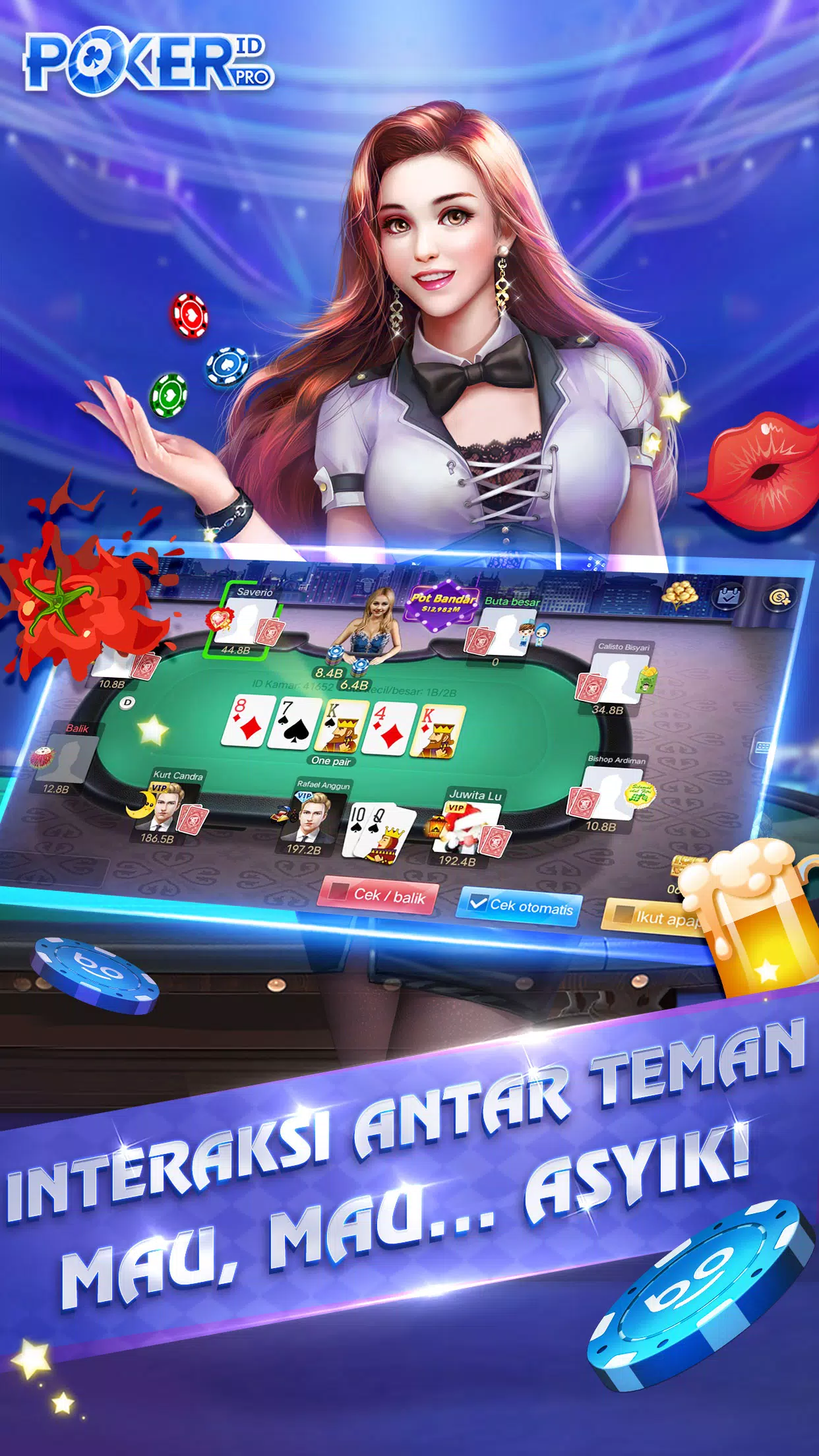 Poker Pro.ID Ảnh chụp màn hình 2