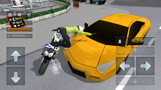 Police Motorbike Simulator 3D Schermafbeelding 2