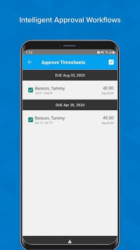 Timesheets - Time Tracking App 螢幕截圖 3