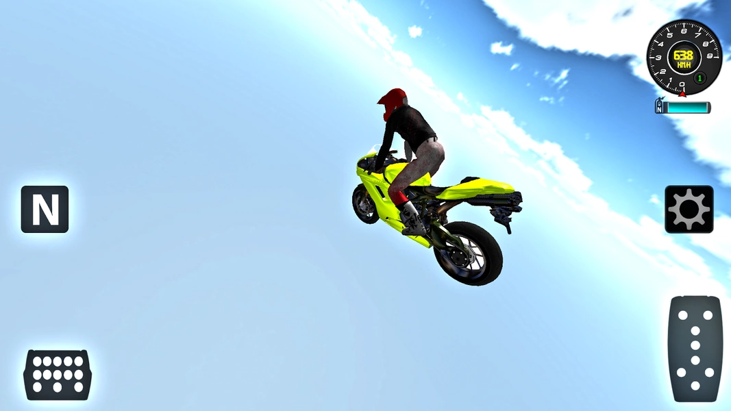 Motorbike Damage Racing Screenshot 1