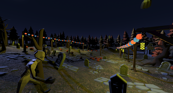 Ghoulish Golf: Broomstick Bonanza Screenshot 1