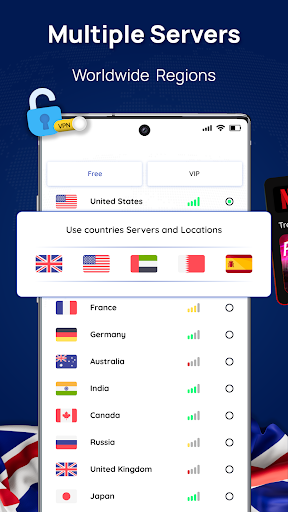 London VPN: United Kingdom VPN Ekran Görüntüsü 1