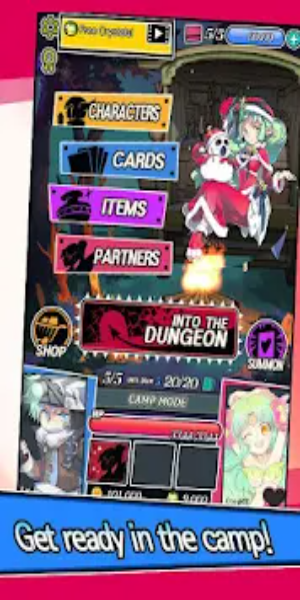 Dungeon&Girls: Card Battle RPG Zrzut ekranu 1