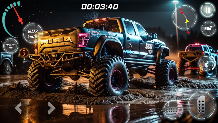 Offroad Mud Truck Game Offline Schermafbeelding 3