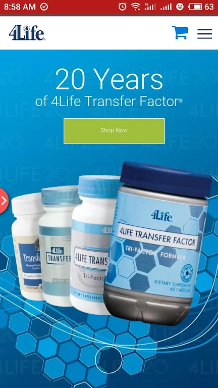 4Life Login 螢幕截圖 1