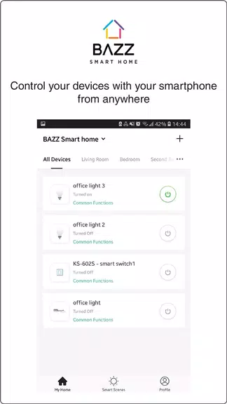 BAZZ Smart Home Screenshot 0