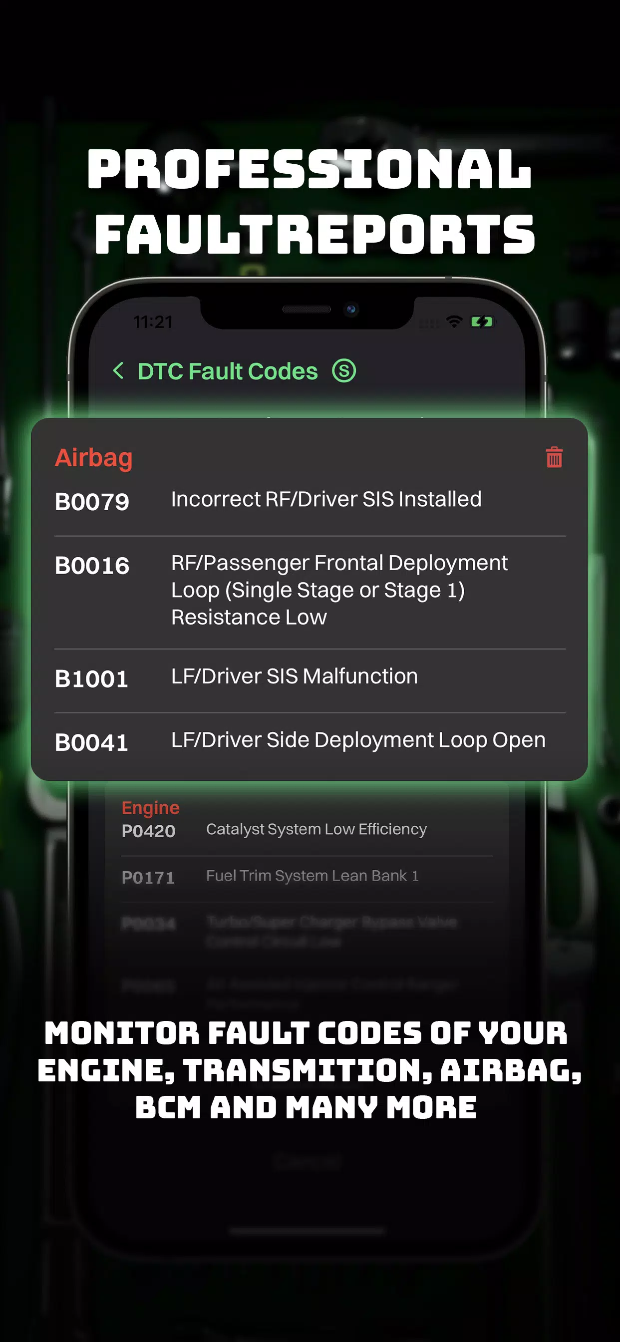 ULTRA OBD OBD2 CAR SCANNER ELM应用截图第1张