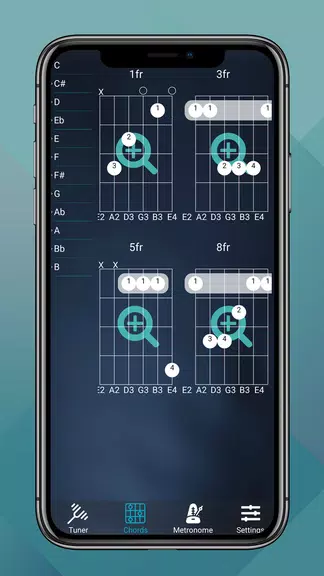 Guitar Tuner: Easy Tune Ảnh chụp màn hình 2