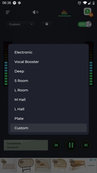 amplificateur de son-equalizer Capture d'écran 3