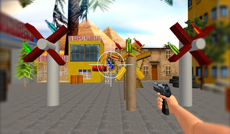 FPS Gun: Bottle Shooting Game Screenshot 0