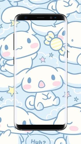 Cute Cinnamoroll Wallpaper स्क्रीनशॉट 0