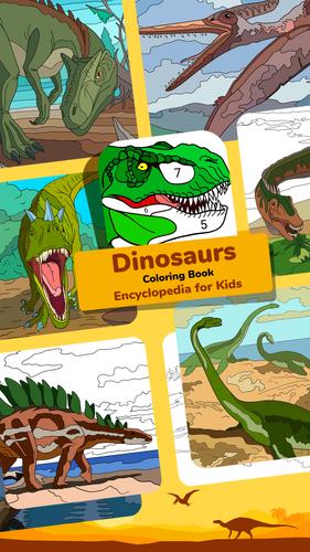 Dino Coloring Encyclopedia Screenshot 0